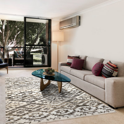 Tapis ivoire/gris sud-ouest Staub