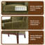 Chaise d'appoint rembourrée 31 po Mid-Century-133591821