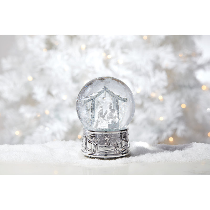 Nativity Musical Snow Globe