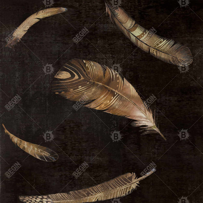 " Golden Feathers "