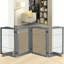 Lakendra Free Standing Pet Gate With Door-1719865265-1719865268