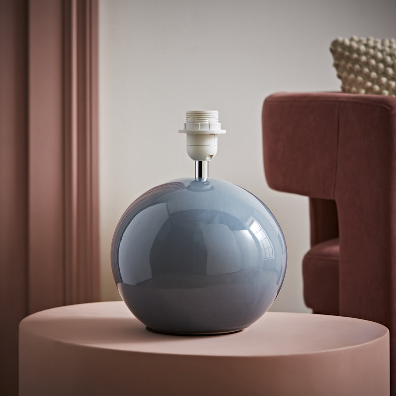 Motes Ceramic Table Lamp, Green