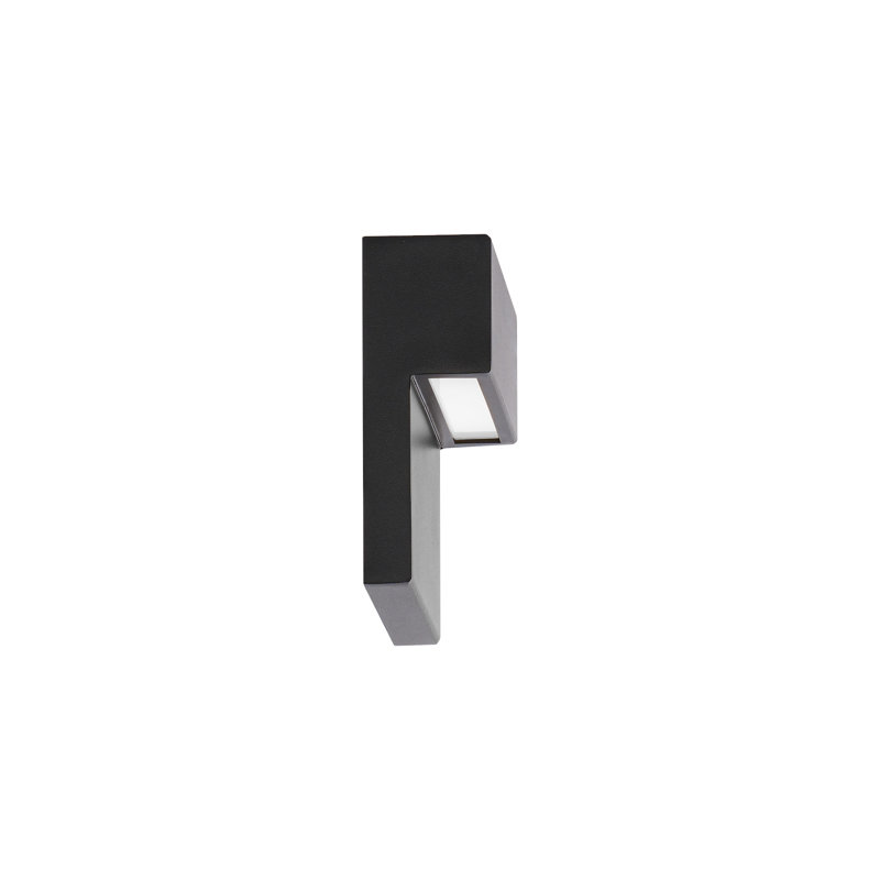 Balance 1 - Light LED Outdoor Armed Sconce, 3000K, Black