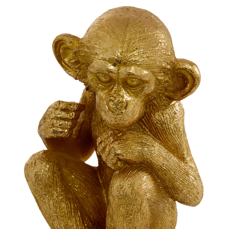 Sculpture polystone «See No Evil»