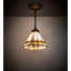Luminaire suspendu 1 lumière à cône simple