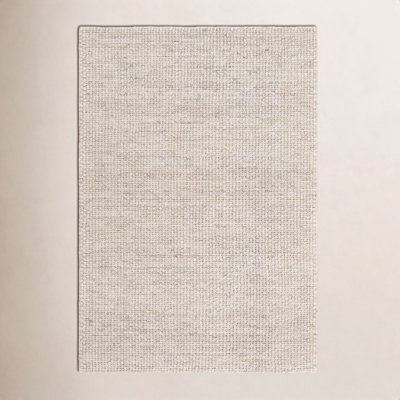 Hero Handwoven Flatweave Ivory Area Rug
