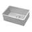 Ruvati Bar Prep Sink Narrow Trough Undermount 16 Gauge Stainless Steel Single Bowl-101377103