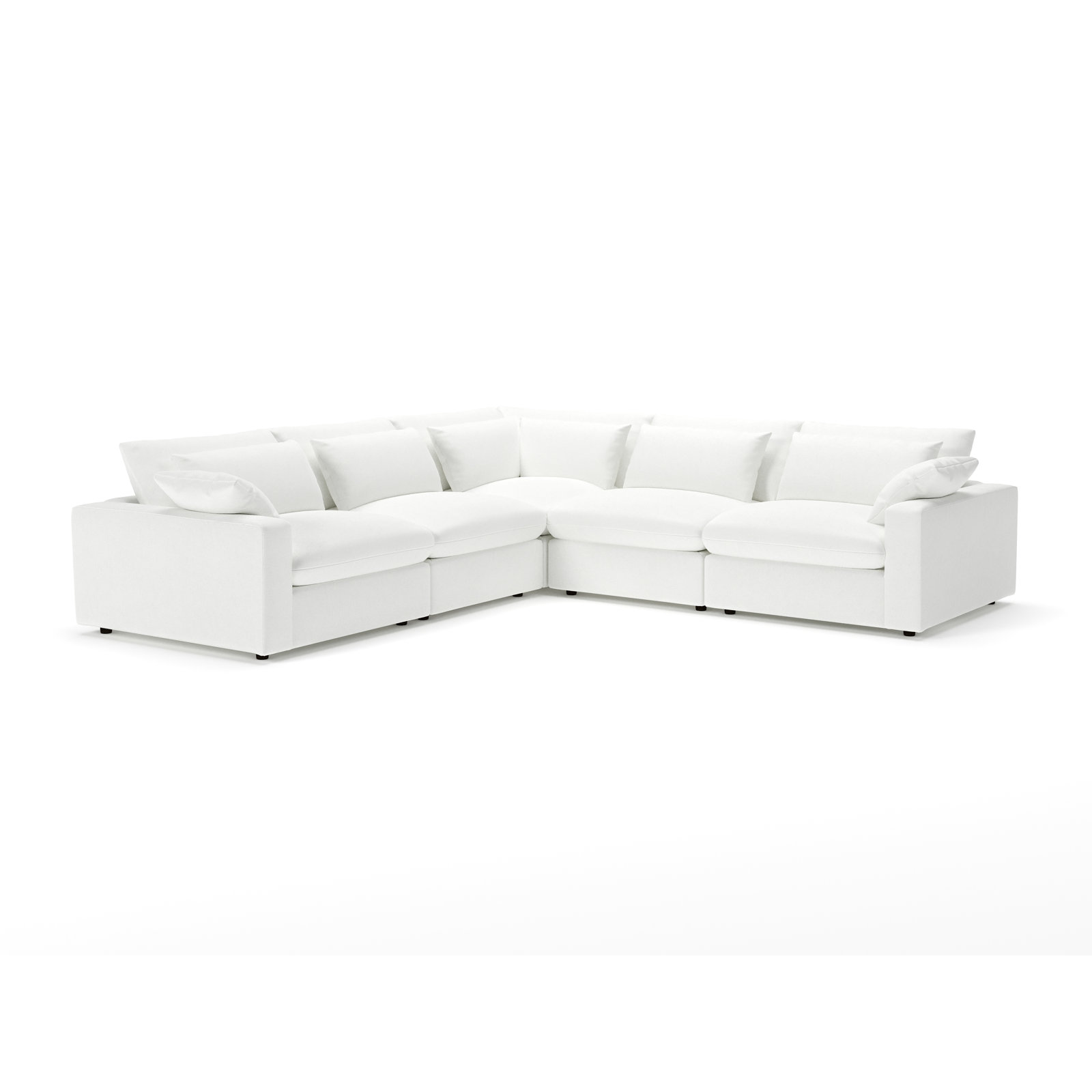 Remy Sectional, John Flour Performance Linen Blend