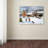 Wrapped Canvas Wall Art - Arie Reinhardt Taylor 'The Snowman' Wall Art for Living Room, Bedroom, or Office Décor - 14x19-22672938