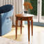 Archer 1 Drawer Burl Side Table-997597864