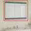 Mcduffy Glass Flat Wall Mirror-33458098