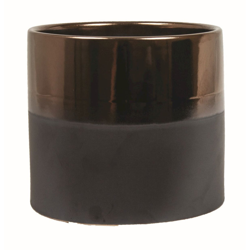 Pot à fleurs Brazos, H 5,9 po x l 6,5 po x P 6,5 po