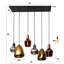 Camishia 6 - Light Glass Cluster Pendant