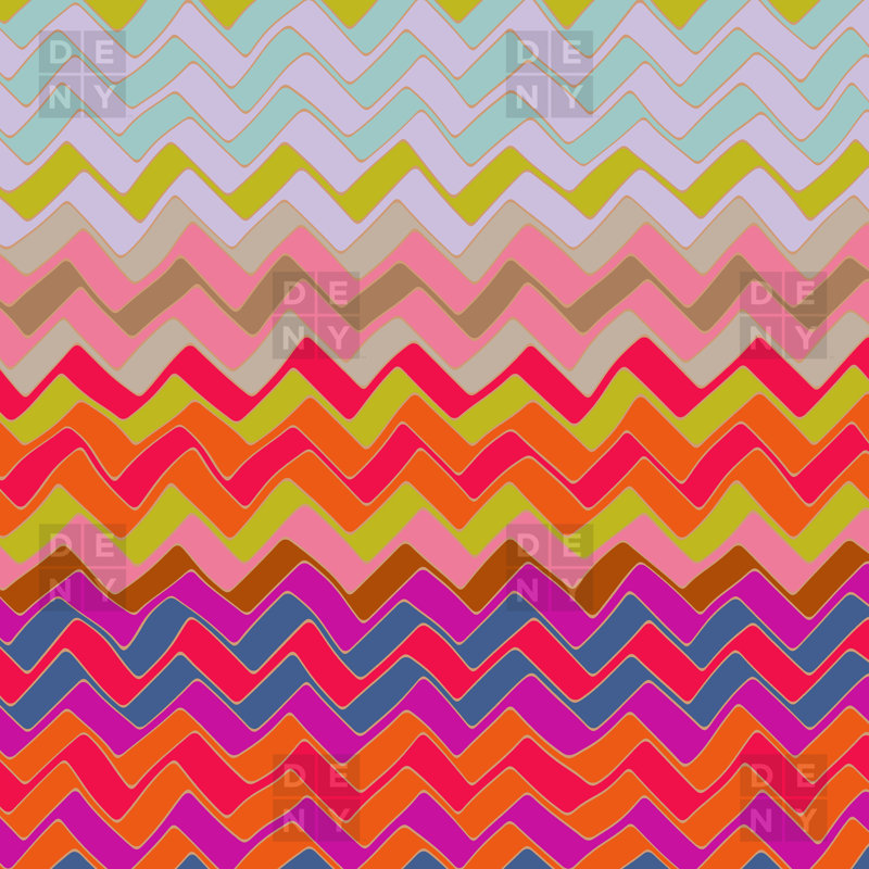 Housse de couette Sharon Turner Geo Chevron, Housse de couette pour grand lit, Poids léger