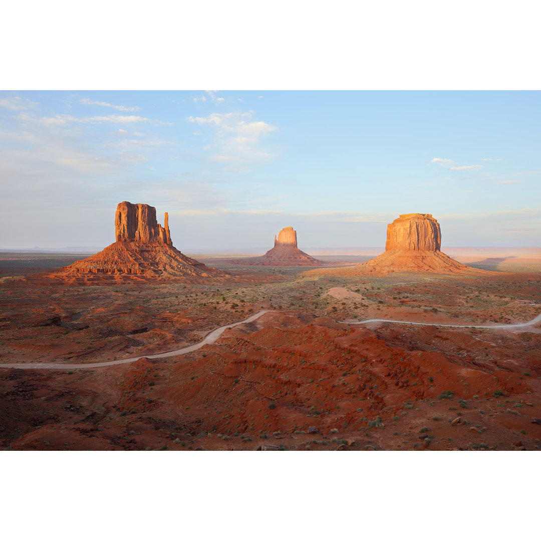 Monument Valley im Navajo County, Stammespark, Arizona