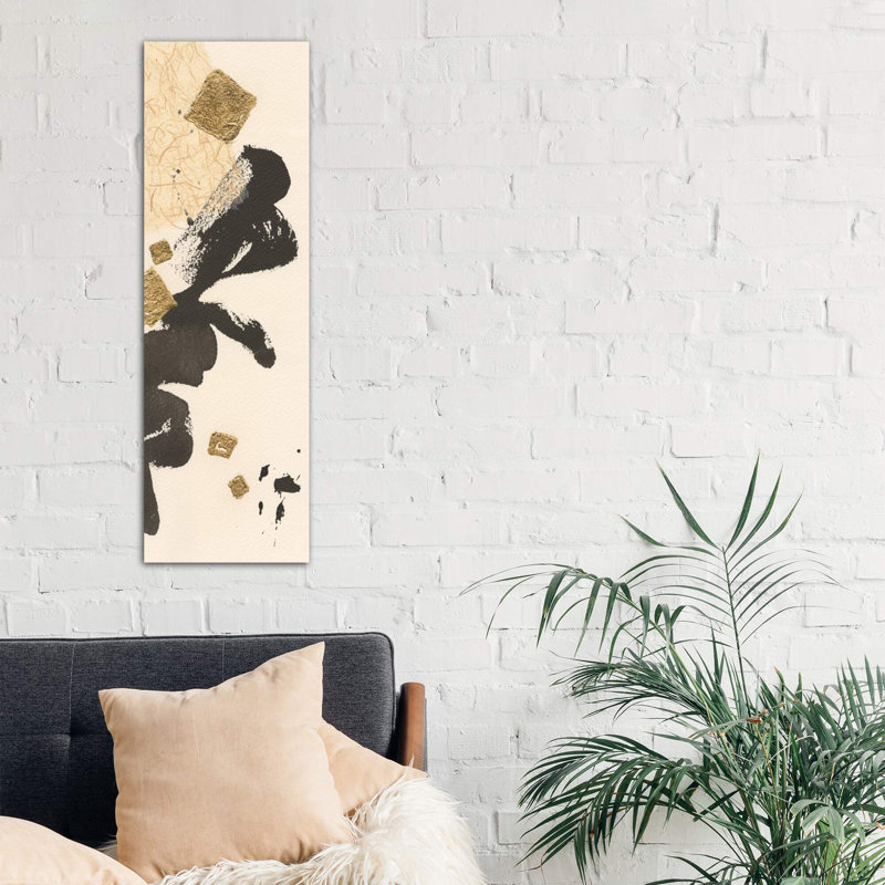 Gilded Collage Ii by Chris Paschke - Wrapped Canvas Panoramic Print, 121.92 cm H x 40.64 cm W x 1.91 cm D