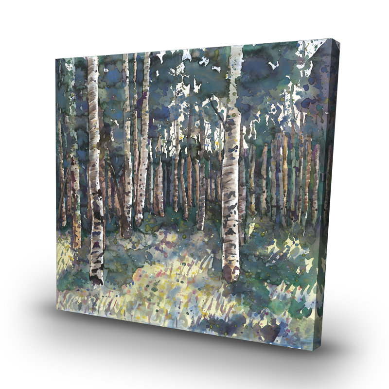 Birches - 32"x32" art on canvas