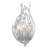 Gabriella 15.5 inch Brushed Nickel 2 Light Wall Sconce-123223113