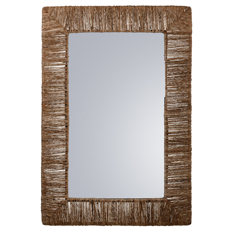 Mischa Wood Flat Floor Mirror