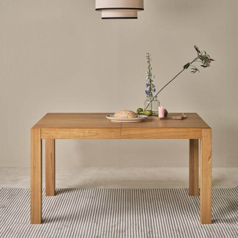 Aayushi Rectangular 200 Cm L x 90 Cm W Dining Table, H75 x L200 x W90cm, Oak
