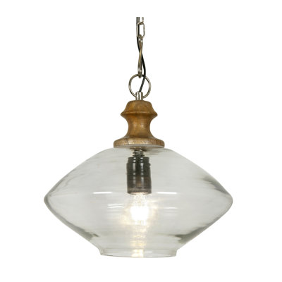 Alfred 1 - Light Wood Single Pendant