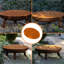 Aven Round Steel Wood Burning Smokeless Fire Pit-2109581531-2109581532
