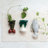 Amkit Stoneware Wall Vase
