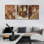 3 Piece Wrapped Canvas Print-179381178
