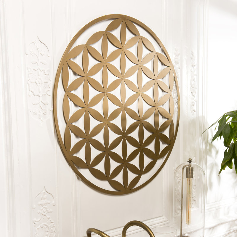 Abstract Wall Decor on Metal