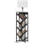 7-Tier Tree-Shaped Bookshelf with Light, 3 Lighting Modes, Floor-Standing Tall Bookcase, Corner Storage Shelf
