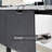 Black 30in Cable Management Desk Organizer