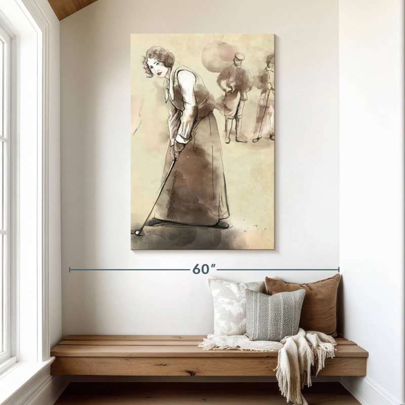 Sireci Vintage Golf, 48" H x 32" W