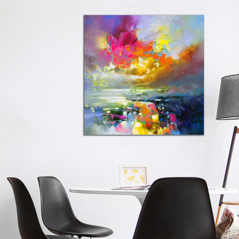 Elements II by Scott Naismith - Wrapped Canvas Painting, 93.98 cm H x 93.98 cm W x 3.175 cm D