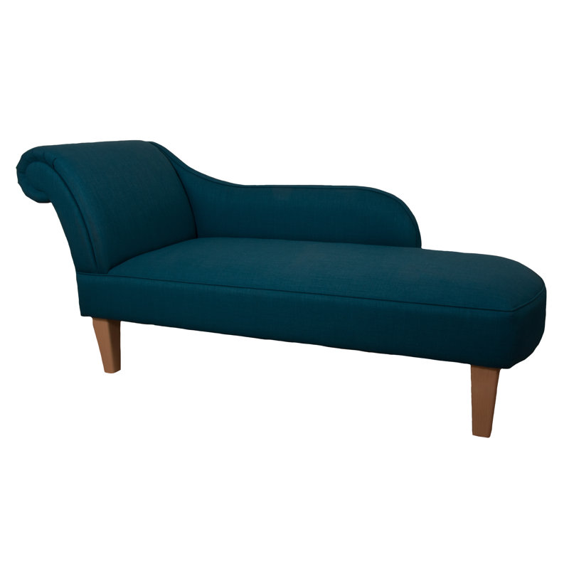 Fallston Upholstered Chaise Lounge, Beech, Left-Hand Chaise, Bacio Taupe