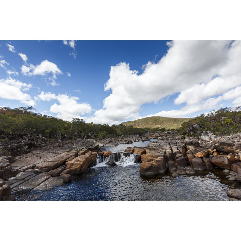 Rio Preto In Chapada Dos Guimarã£Es by MaFelipe - Wrapped Canvas Print, 51cm H x 76cm W x 3.8cm D