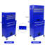 Chariot détachable pour 6 outils - bleu, grand espace de rangement interne pour atelier de réparation-1737288573