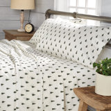 Spruce Trees Flannel Sheet Set