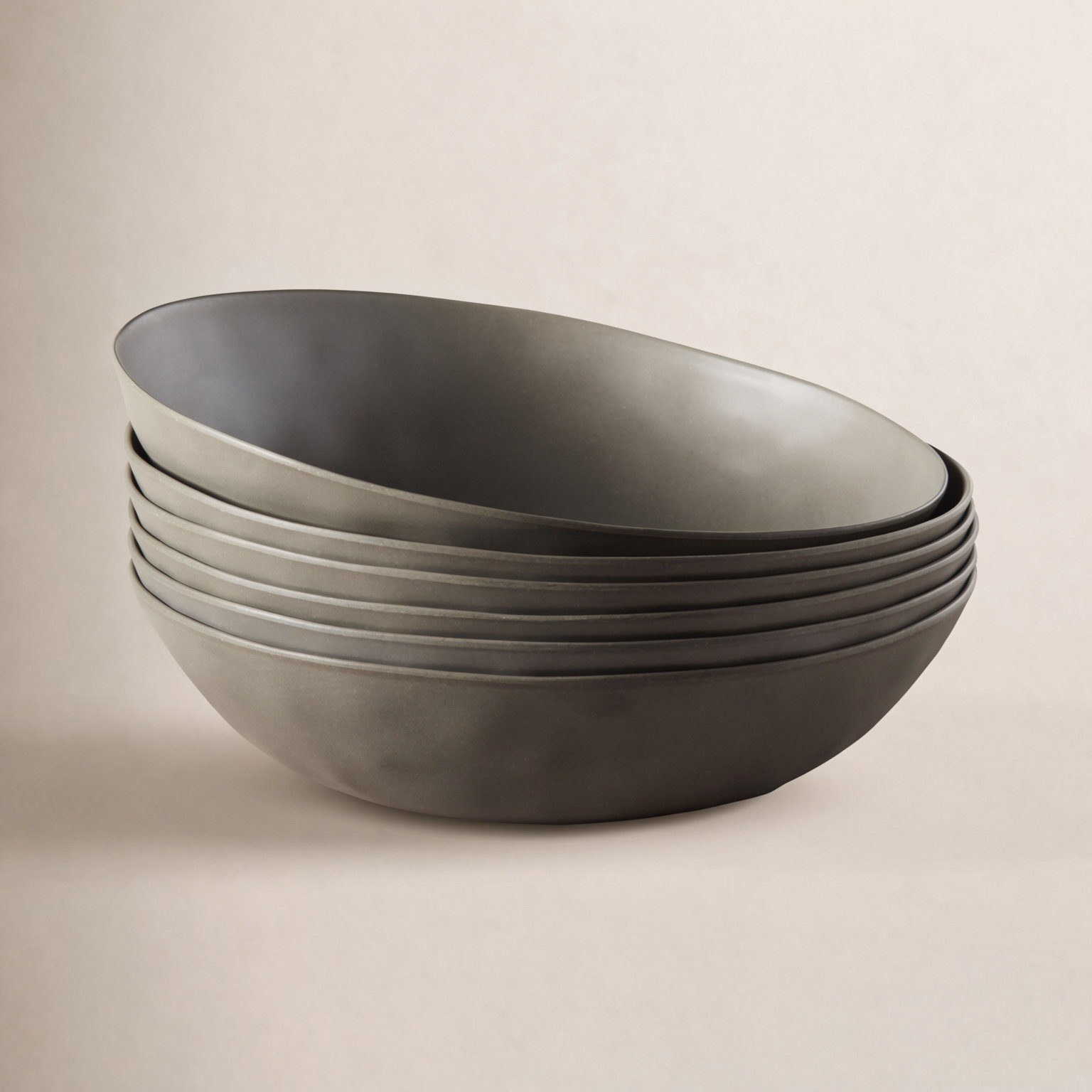 Laya Melamine Pasta Bowl, Dune