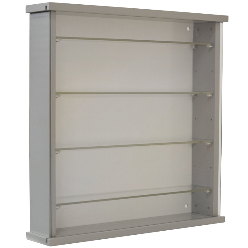 Display Cabinet, Grey