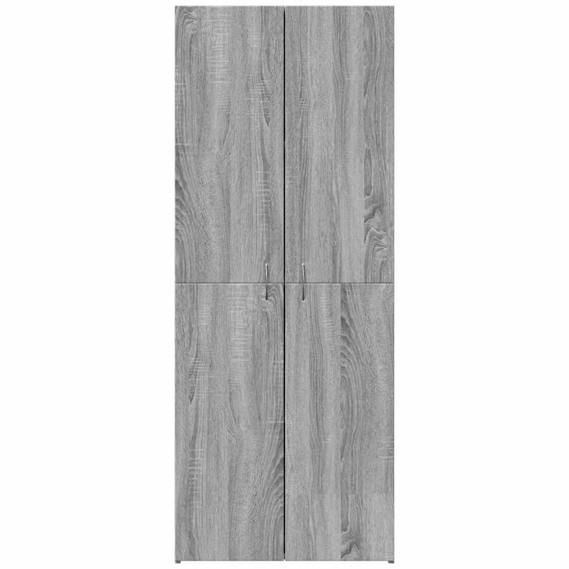 Storage Cabinet, Grey Sonoma