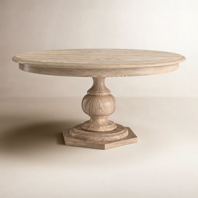 Moore Round Solid Wood Dining Table
