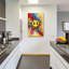 «Smiley Face» par Rey Klimt, art mural en verre acrylique-586887711