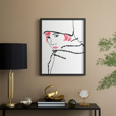 BlossomIV Framed Print - Solid Wood