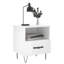 Erno 40cm W Iron Bedside Table-1422215014