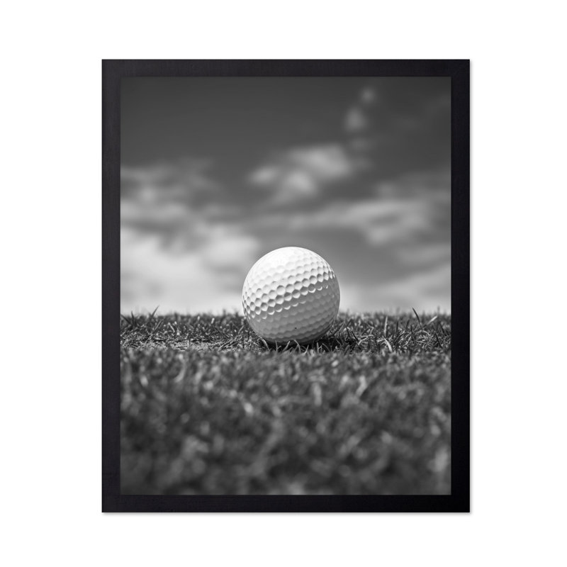 Balle de golf sur un terrain n ° 1, Unframed, Poster, 08"H x 10"W