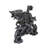 Biker Dragon on Skeleton Chopper Figurine