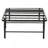 Metal Platform Bed Base - Twin Size Mattress Foundation Bed Frame, Black-869174871