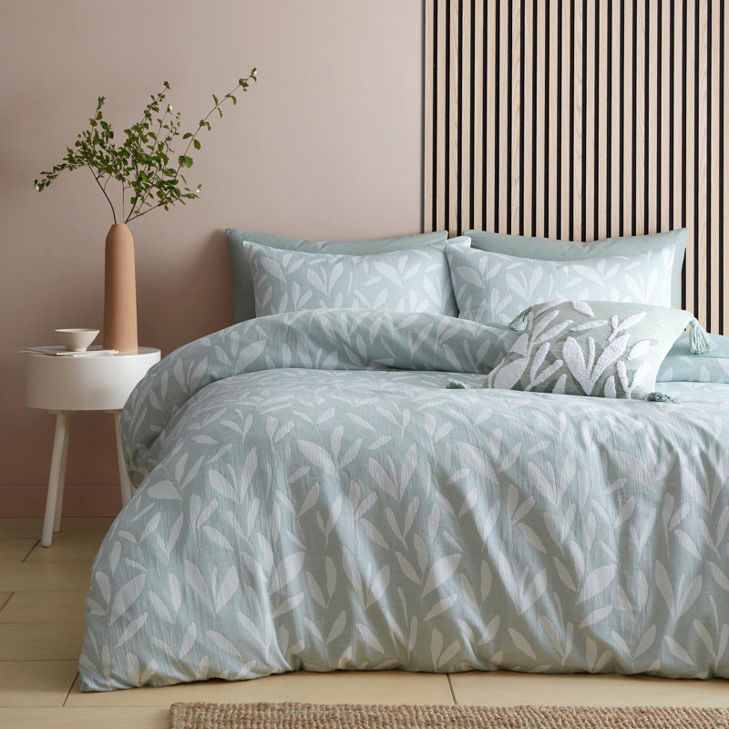 Emile Polyester Floral Duvet Cover Set with Pillowcases Included, Single Duvet Cover Set + 1 Pillowcase