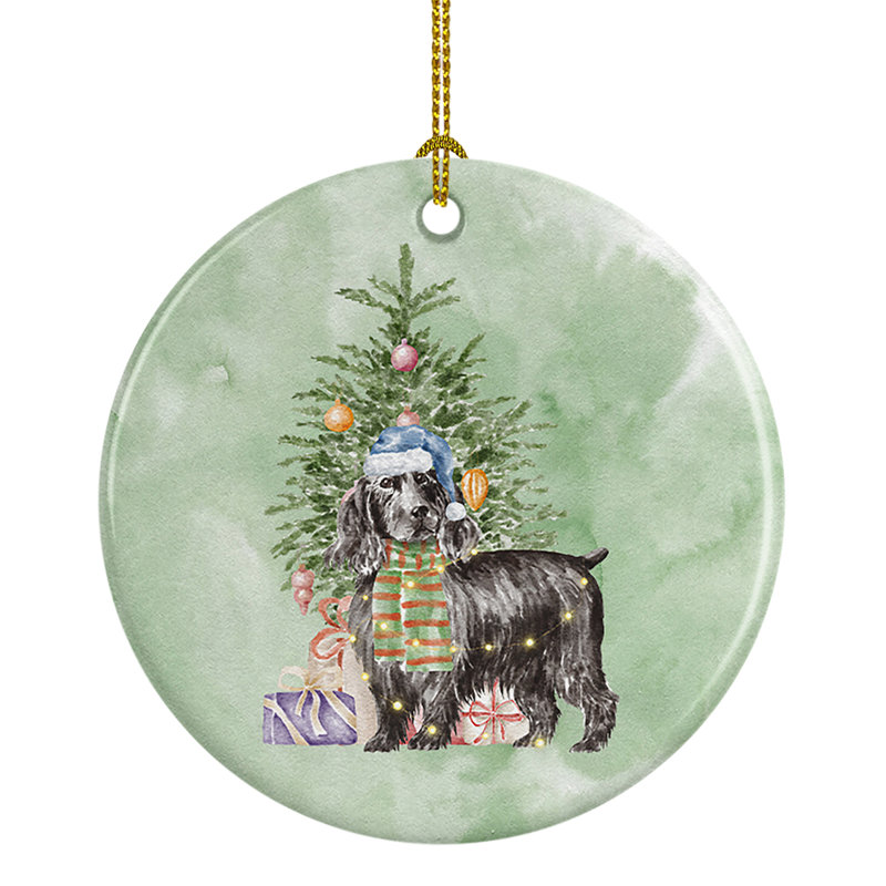 Figurine de Noël suspendue épagneul cocker anglais