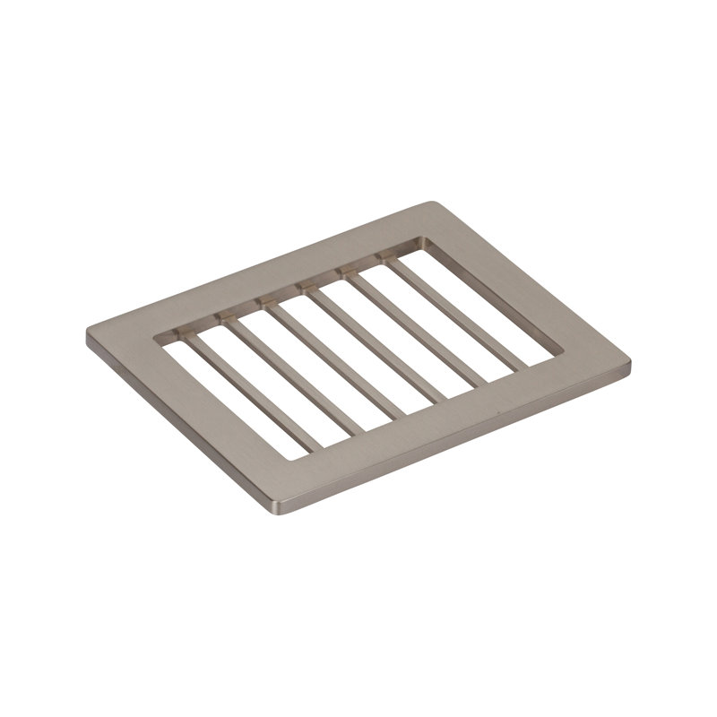 Surface Shower Shelf Soap Holder, Satin Nickel